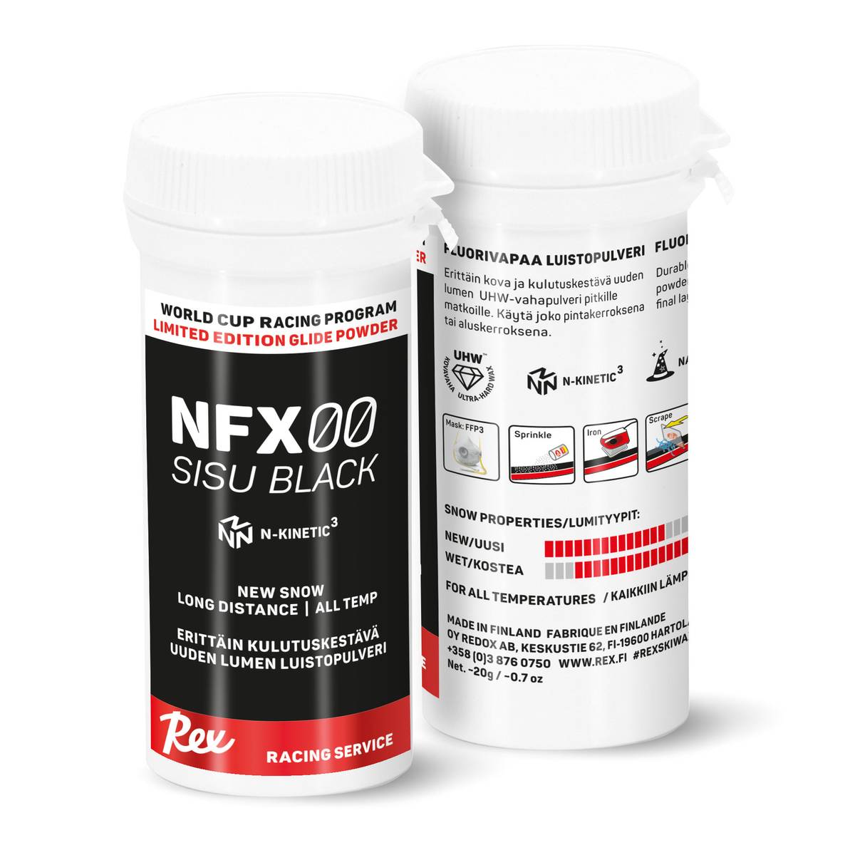 Rex NFX 00 Sisu Black UHW New Snow Powder