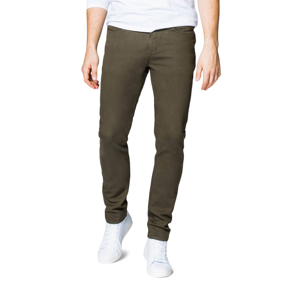 DU/ER No Sweat Pant Slim Army Green