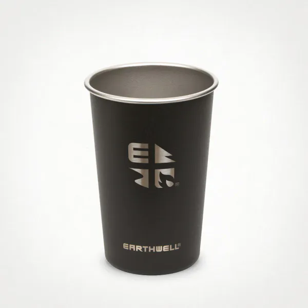 Bilde av Earthwell 16oz Earthwell® Pint Cup Volcanic Black